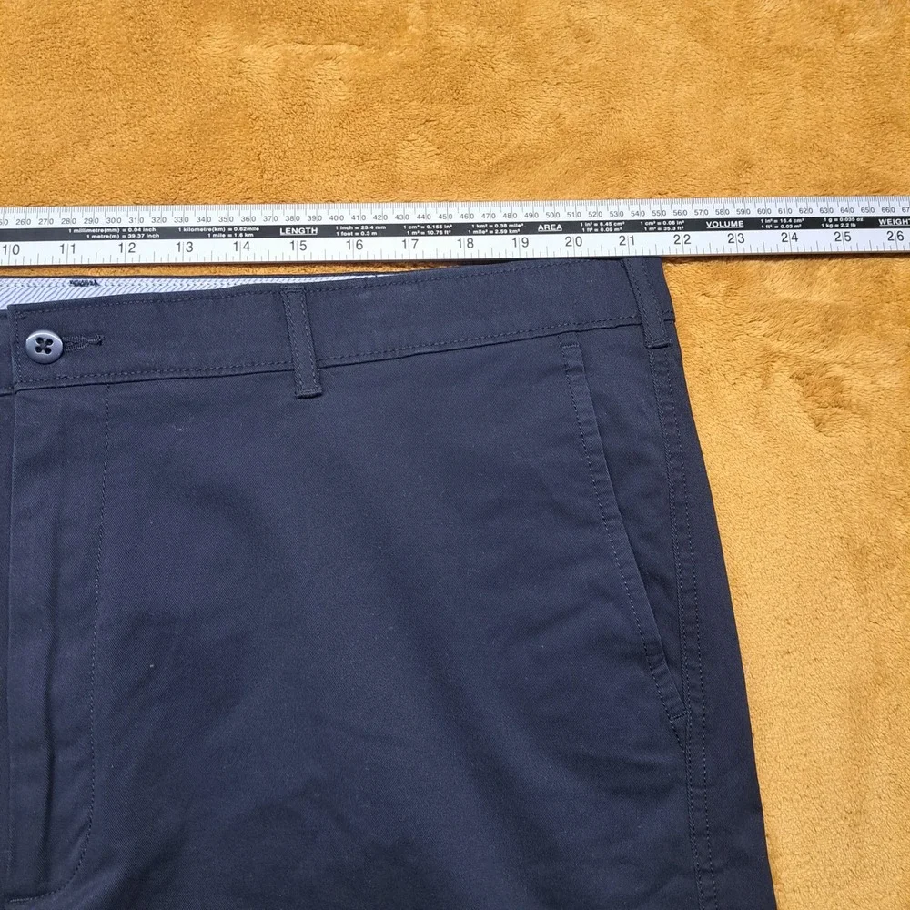 Cremieux Madison Shorts Mens‎ 42 Navy Blue New Comfort Stretch Chino 9